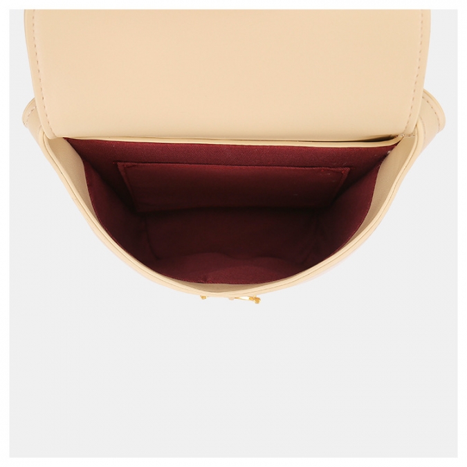 bolsos de china bolsa de cubo de cuero sintético con cierre de correa de cuero 